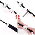 Corde à sauter lestée réglable de 3M, corde à sauter lourde pour l'entraînement, le Fitness, poignées à roulement à billes sans enchevêtrement, corde à sauter de vitesse pour salle de sport - FATAONCorde à sauter lestée réglable de 3M, corde à sauter lourde pour l'entraînement, le Fitness, poignées à roulement à billes sans enchevêtrement, corde à sauter de vitesse pour salle de sportFitness & SportFATAON