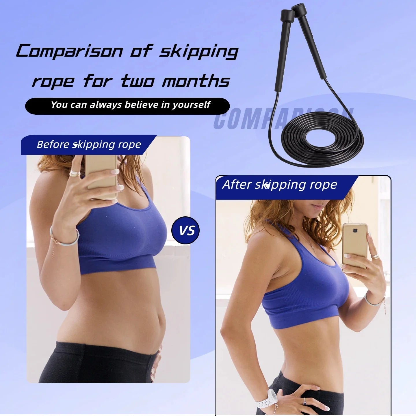 Corde à Sauter PVC Professionnelle 2.8M — Adulte, Enfant, Vitesse & Fitness - FATAONCorde à Sauter PVC Professionnelle 2.8M — Adulte, Enfant, Vitesse & FitnessMatériel sportifFATAON