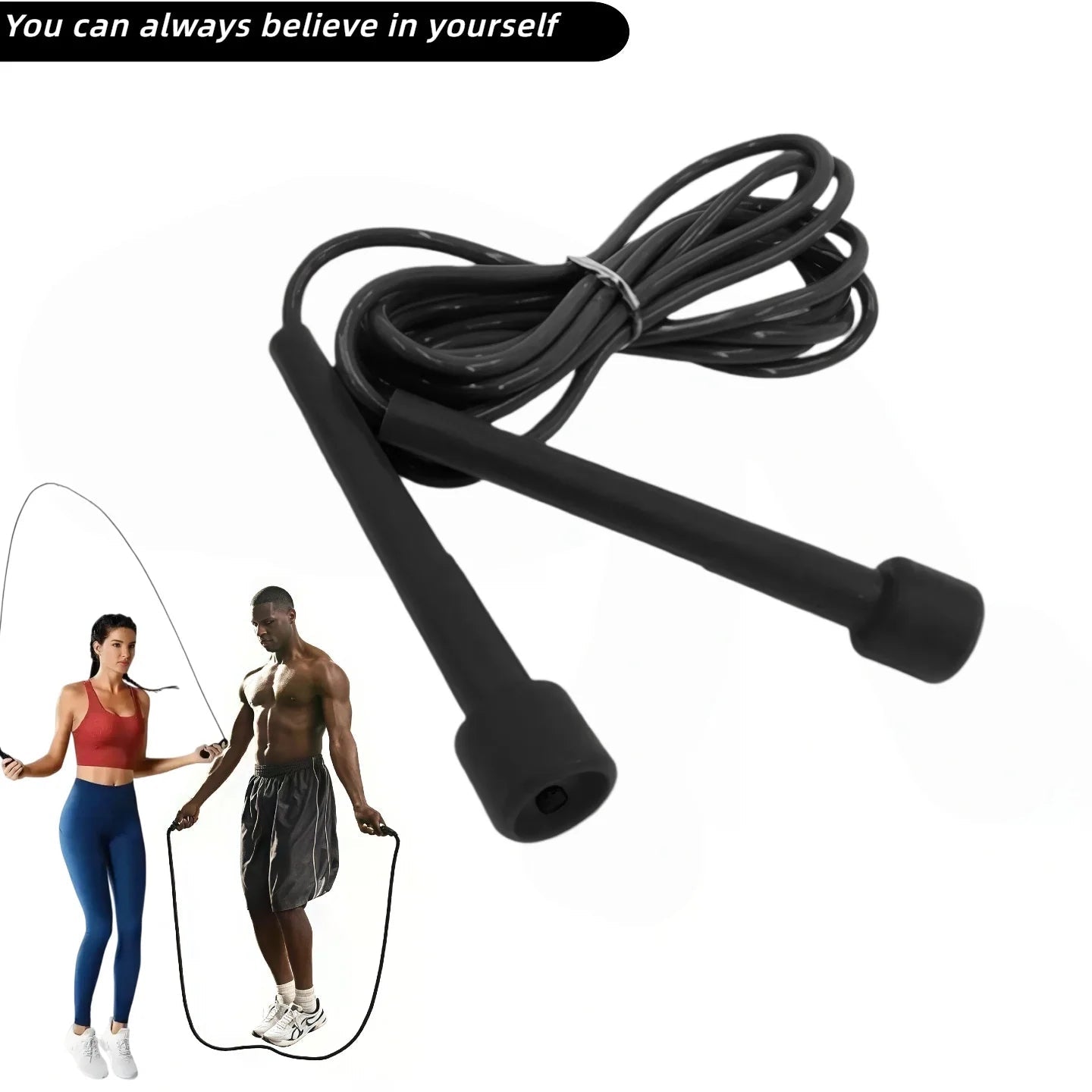 Corde à Sauter PVC Professionnelle 2.8M — Adulte, Enfant, Vitesse & Fitness - FATAONCorde à Sauter PVC Professionnelle 2.8M — Adulte, Enfant, Vitesse & FitnessMatériel sportifFATAON