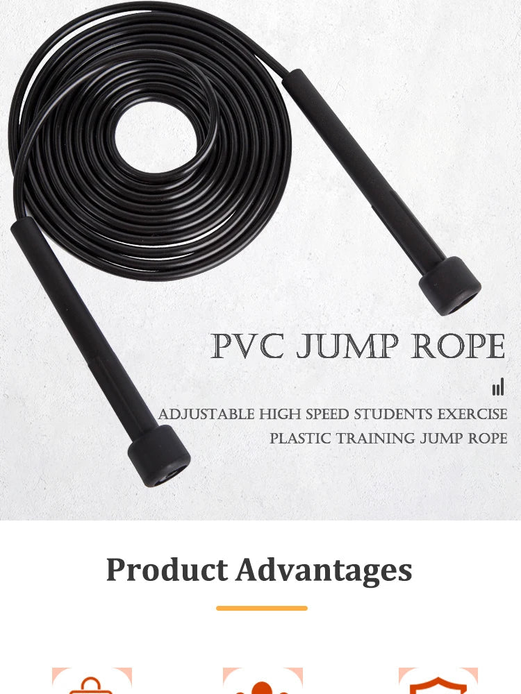 Corde à Sauter PVC Professionnelle 2.8M — Adulte, Enfant, Vitesse & Fitness - FATAONCorde à Sauter PVC Professionnelle 2.8M — Adulte, Enfant, Vitesse & FitnessMatériel sportifFATAON