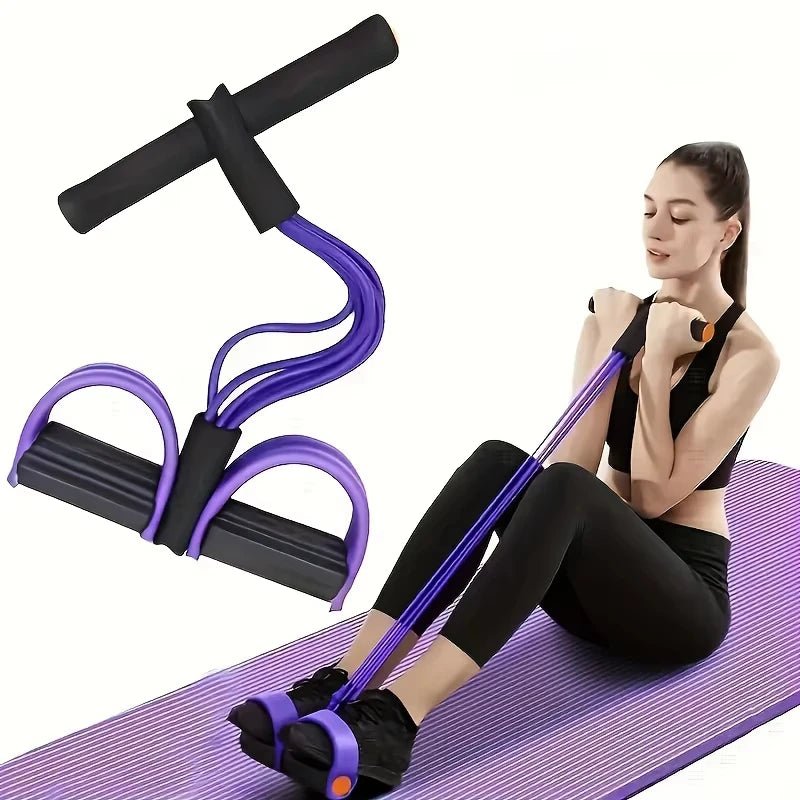 Corde de Tension multifonction, 6 tubes élastiques, extracteur de pédale de Yoga, bande de résistance, corde de Tension en Latex naturel, équipement de Fitness - FATAONCorde de Tension multifonction, 6 tubes élastiques, extracteur de pédale de Yoga, bande de résistance, corde de Tension en Latex naturel, équipement de FitnessFitness & SportFATAON