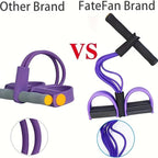 Corde de Tension multifonction, 6 tubes élastiques, extracteur de pédale de Yoga, bande de résistance, corde de Tension en Latex naturel, équipement de Fitness - FATAONCorde de Tension multifonction, 6 tubes élastiques, extracteur de pédale de Yoga, bande de résistance, corde de Tension en Latex naturel, équipement de FitnessFitness & SportFATAON