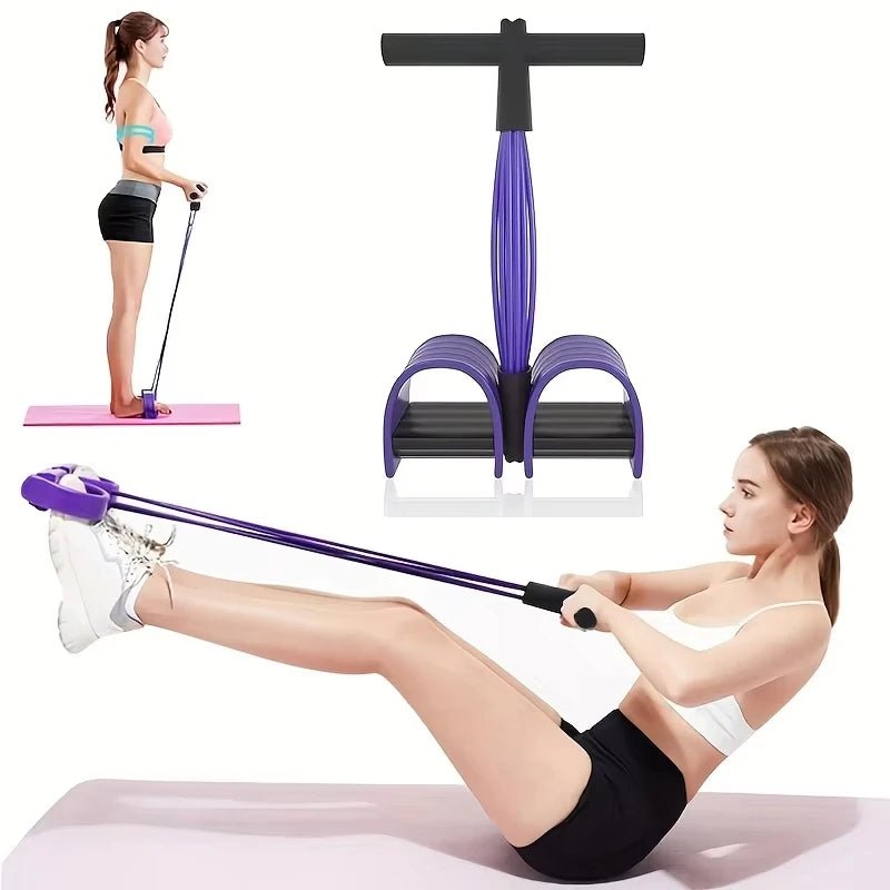 Corde de Tension multifonction, 6 tubes élastiques, extracteur de pédale de Yoga, bande de résistance, corde de Tension en Latex naturel, équipement de Fitness - FATAONCorde de Tension multifonction, 6 tubes élastiques, extracteur de pédale de Yoga, bande de résistance, corde de Tension en Latex naturel, équipement de FitnessFitness & SportFATAON