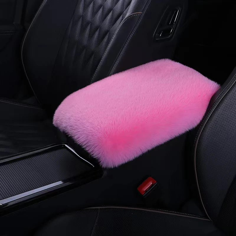 Coussin de boîte d'accoudoir de voiture en peluche, couverture de bras de Console centrale chaude, tampons de rangement, décoration intérieure universelle d'automobile - FATAONCoussin de boîte d'accoudoir de voiture en peluche, couverture de bras de Console centrale chaude, tampons de rangement, décoration intérieure universelle d'automobileAccessoire AutoFATAON