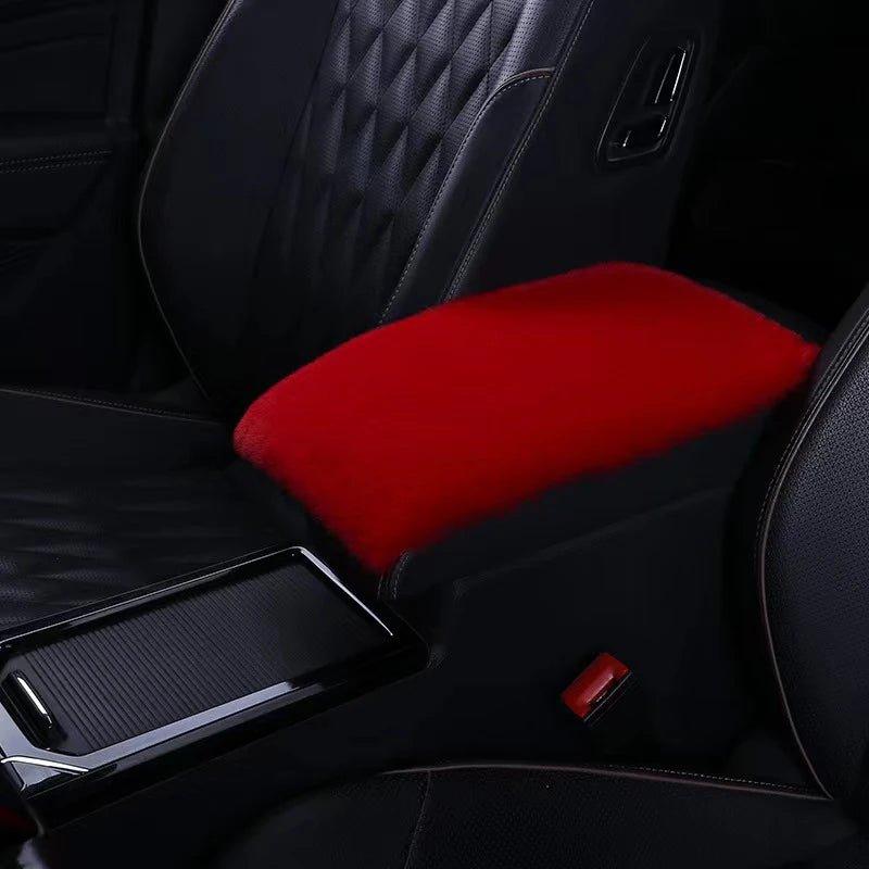 Coussin de boîte d'accoudoir de voiture en peluche, couverture de bras de Console centrale chaude, tampons de rangement, décoration intérieure universelle d'automobile - FATAONCoussin de boîte d'accoudoir de voiture en peluche, couverture de bras de Console centrale chaude, tampons de rangement, décoration intérieure universelle d'automobileAccessoire AutoFATAON