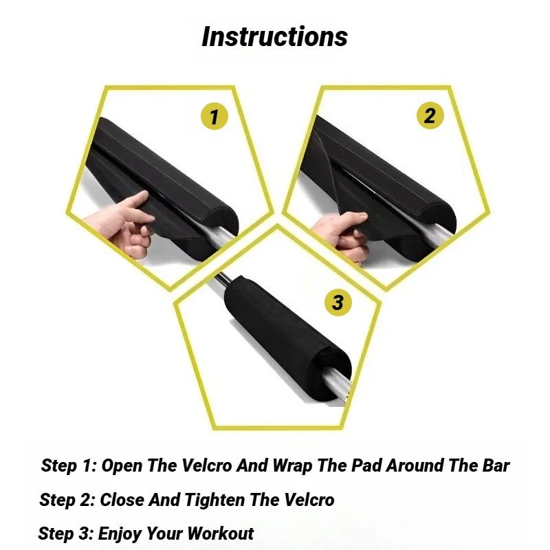 Coussin de protection pour haltères de fitness, protection de la nuque et des épaules en mousse pour l'haltérophilie, équipement de gym, coussin pour les fessiers pour le sport, protection - FATAONCoussin de protection pour haltères de fitness, protection de la nuque et des épaules en mousse pour l'haltérophilie, équipement de gym, coussin pour les fessiers pour le sport, protectionFitness & SportFATAON