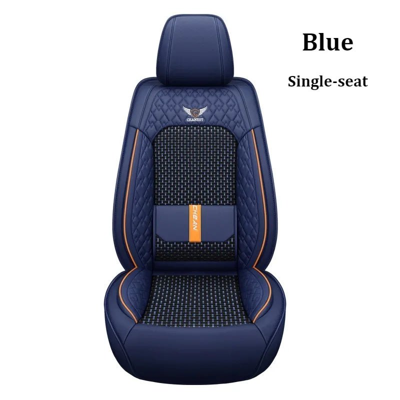 Coussin de siège auto ergonomique – Cuir Nappa et soie glacée, éponge haute résilience, confort toutes saisons pour la plupart des véhicules - FATAONCoussin de siège auto ergonomique – Cuir Nappa et soie glacée, éponge haute résilience, confort toutes saisons pour la plupart des véhiculesAccessoire AutoFATAON