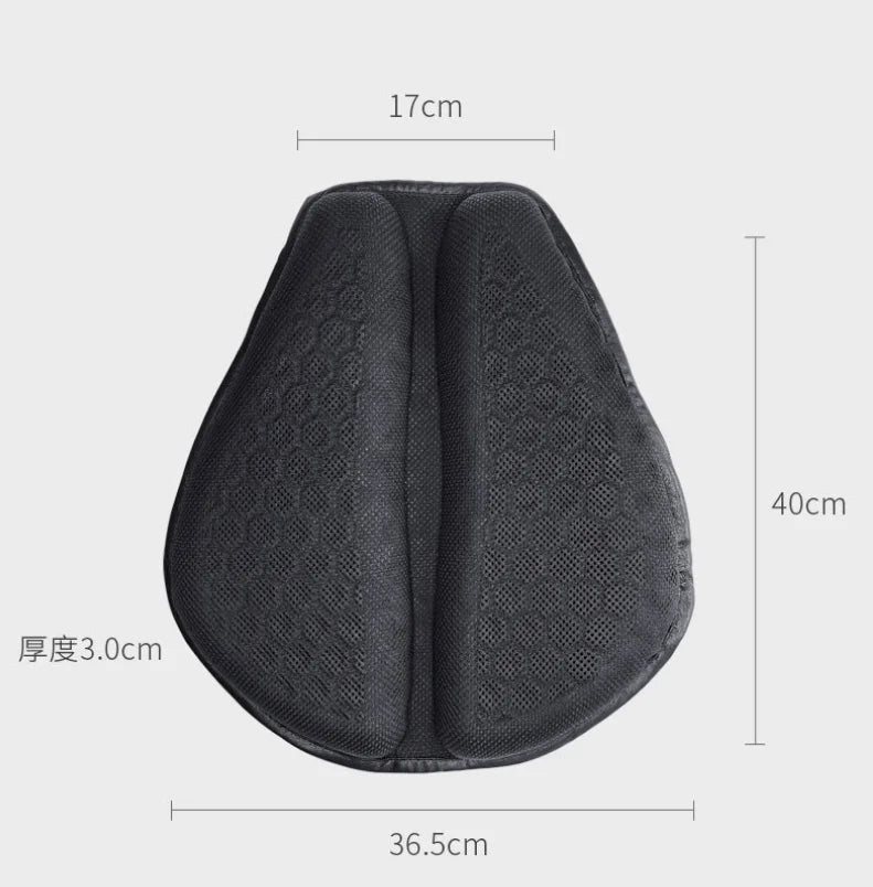 Coussin de siège de moto 3D en nid d'abeille antidérapant, coussin de siège en gel pour moto, coussin de siège pour soulager la pression, accessoires de moto - FATAONCoussin de siège de moto 3D en nid d'abeille antidérapant, coussin de siège en gel pour moto, coussin de siège pour soulager la pression, accessoires de motoAccessoires MotoFATAON
