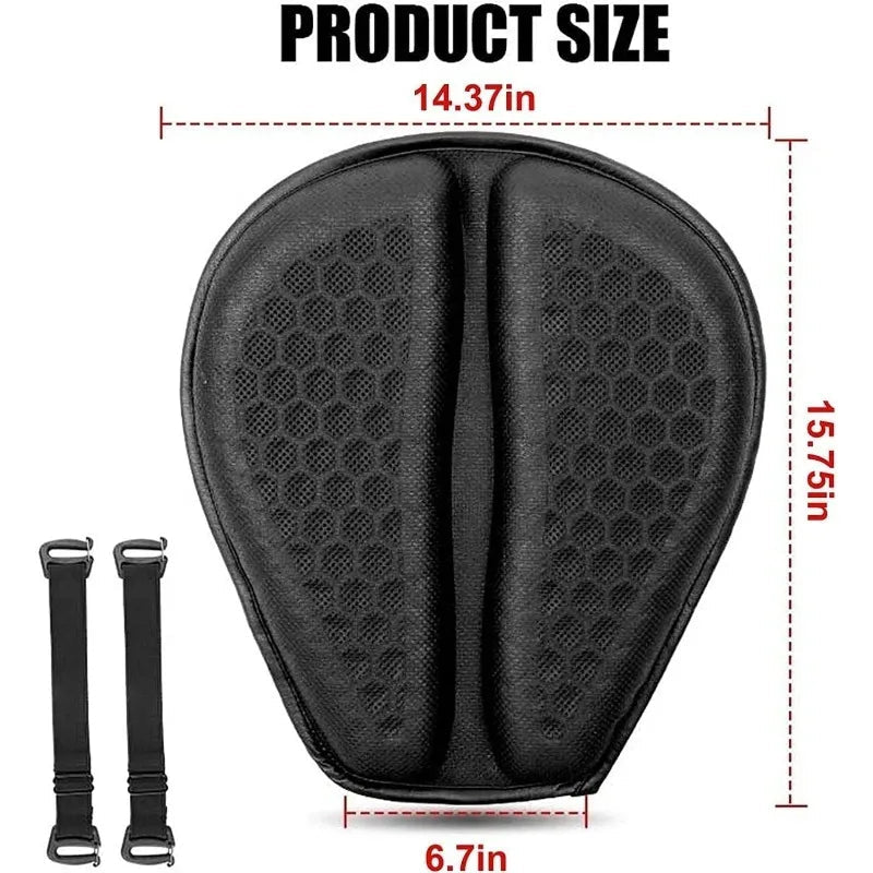 Coussin de siège de Moto 3D nid d'abeille anti-dérapant coussin de siège de Moto en Gel soulagement de la pression coussin de siège de Ride accessoires de Moto - FATAONCoussin de siège de Moto 3D nid d'abeille anti-dérapant coussin de siège de Moto en Gel soulagement de la pression coussin de siège de Ride accessoires de MotoAccessoires MotoFATAON