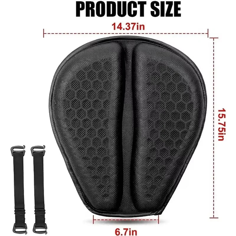 Coussin de siège de Moto 3D nid d'abeille anti-dérapant coussin de siège de Moto en Gel soulagement de la pression coussin de siège de Ride accessoires de Moto - FATAONCoussin de siège de Moto 3D nid d'abeille anti-dérapant coussin de siège de Moto en Gel soulagement de la pression coussin de siège de Ride accessoires de MotoAccessoires MotoFATAON