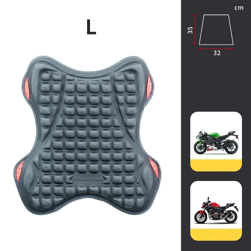 Coussin de siège de moto, soulagement de la pression, presse à main gonflable, coussin de siège d'air, Absorption des chocs, protection des fesses, confortable - FATAONCoussin de siège de moto, soulagement de la pression, presse à main gonflable, coussin de siège d'air, Absorption des chocs, protection des fesses, confortableAccessoires MotoFATAON