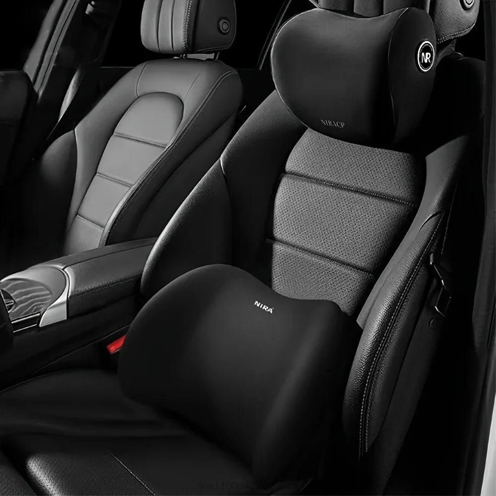 Coussin de siège de voiture ergonomique en mousse à mémoire de forme, adapté à toutes les saisons, appui-tête de voiture confortable, coussin lombaire ou appui-tête ou ensemble - FATAONCoussin de siège de voiture ergonomique en mousse à mémoire de forme, adapté à toutes les saisons, appui-tête de voiture confortable, coussin lombaire ou appui-tête ou ensembleAccessoire AutoFATAON