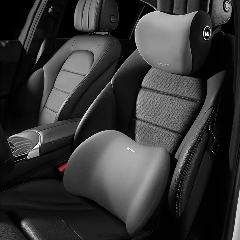 Coussin de siège de voiture ergonomique en mousse à mémoire de forme, adapté à toutes les saisons, appui-tête de voiture confortable, coussin lombaire ou appui-tête ou ensemble - FATAONCoussin de siège de voiture ergonomique en mousse à mémoire de forme, adapté à toutes les saisons, appui-tête de voiture confortable, coussin lombaire ou appui-tête ou ensembleAccessoire AutoFATAON