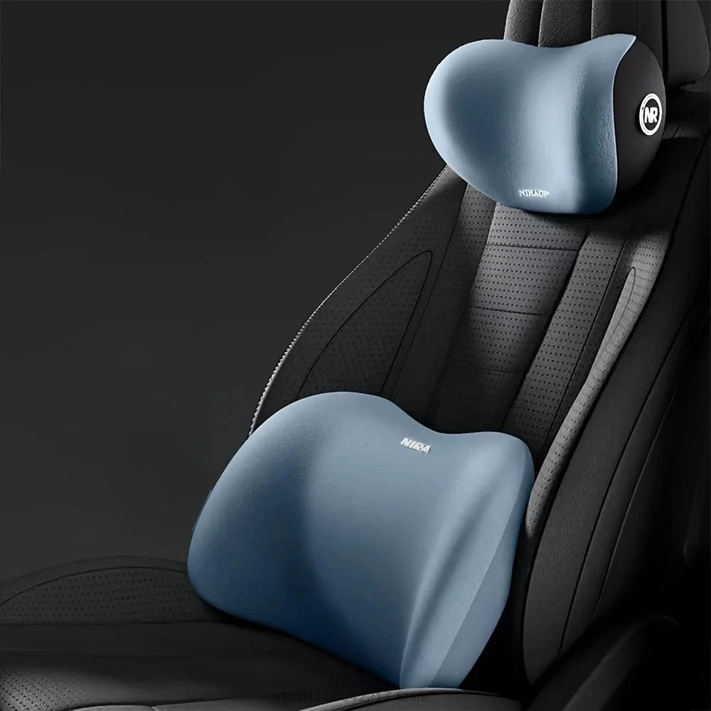 Coussin de siège de voiture ergonomique en mousse à mémoire de forme, adapté à toutes les saisons, appui-tête de voiture confortable, coussin lombaire ou appui-tête ou ensemble - FATAONCoussin de siège de voiture ergonomique en mousse à mémoire de forme, adapté à toutes les saisons, appui-tête de voiture confortable, coussin lombaire ou appui-tête ou ensembleAccessoire AutoFATAON