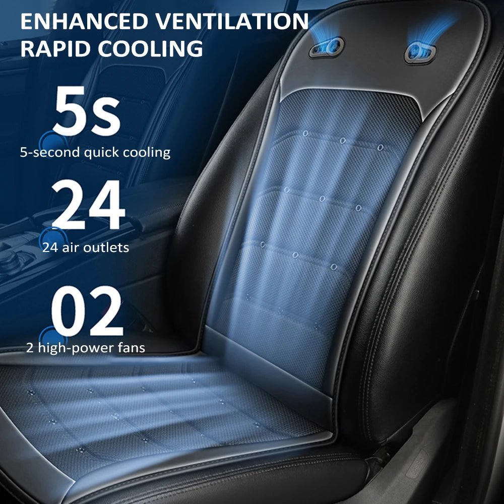 Coussin de siège de voiture refroidissant, housse de siège avant refroidie, coussin de siège ventilé respirant intelligent GérSummer, 12V, 24V - FATAONCoussin de siège de voiture refroidissant, housse de siège avant refroidie, coussin de siège ventilé respirant intelligent GérSummer, 12V, 24VAccessoire AutoFATAON