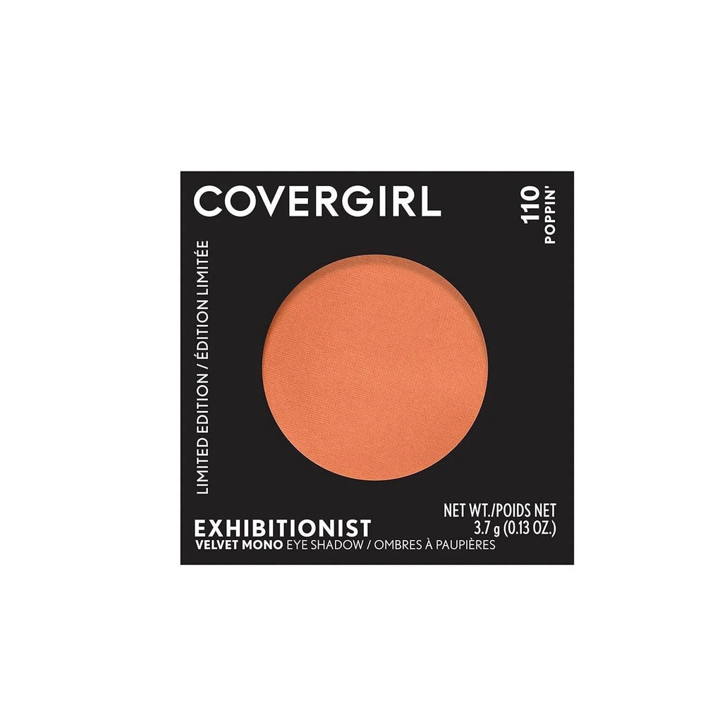 COVERGIRL Exhibitionist Velvet Mono Eye Shadow, Poppin' 110 - Fix & GoCOVERGIRL Exhibitionist Velvet Mono Eye Shadow, Poppin' 110Fix & Go