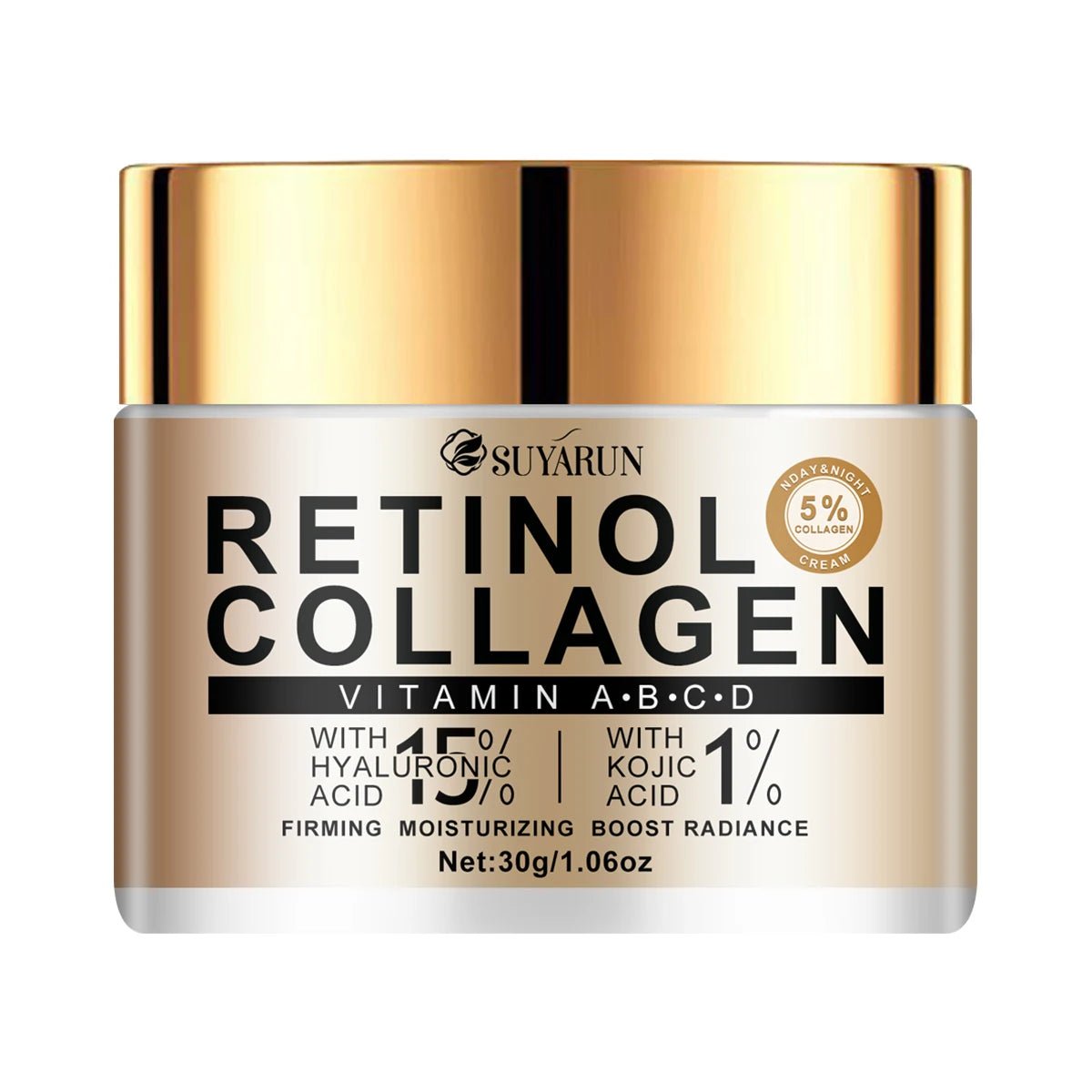 Crème hydratante au collagène avec acide kojique naturel et acide hyaluronique avancé, hydratante et facile à absorber - FATAONCrème hydratante au collagène avec acide kojique naturel et acide hyaluronique avancé, hydratante et facile à absorberBeauté & CosmétiquesFATAON