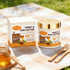 Crème pour le corps au miel et au beurre de karité Eelhoe, adoucit la peau, nourrit, rafraîchit, formule légère et douce, hydratation intense, lotion pour le corps 120g - FATAONCrème pour le corps au miel et au beurre de karité Eelhoe, adoucit la peau, nourrit, rafraîchit, formule légère et douce, hydratation intense, lotion pour le corps 120gBeauty & CosmétiquesFATAON