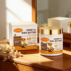 Crème pour le corps au miel et au beurre de karité Eelhoe, adoucit la peau, nourrit, rafraîchit, formule légère et douce, hydratation intense, lotion pour le corps 120g - FATAONCrème pour le corps au miel et au beurre de karité Eelhoe, adoucit la peau, nourrit, rafraîchit, formule légère et douce, hydratation intense, lotion pour le corps 120gBeauty & CosmétiquesFATAON
