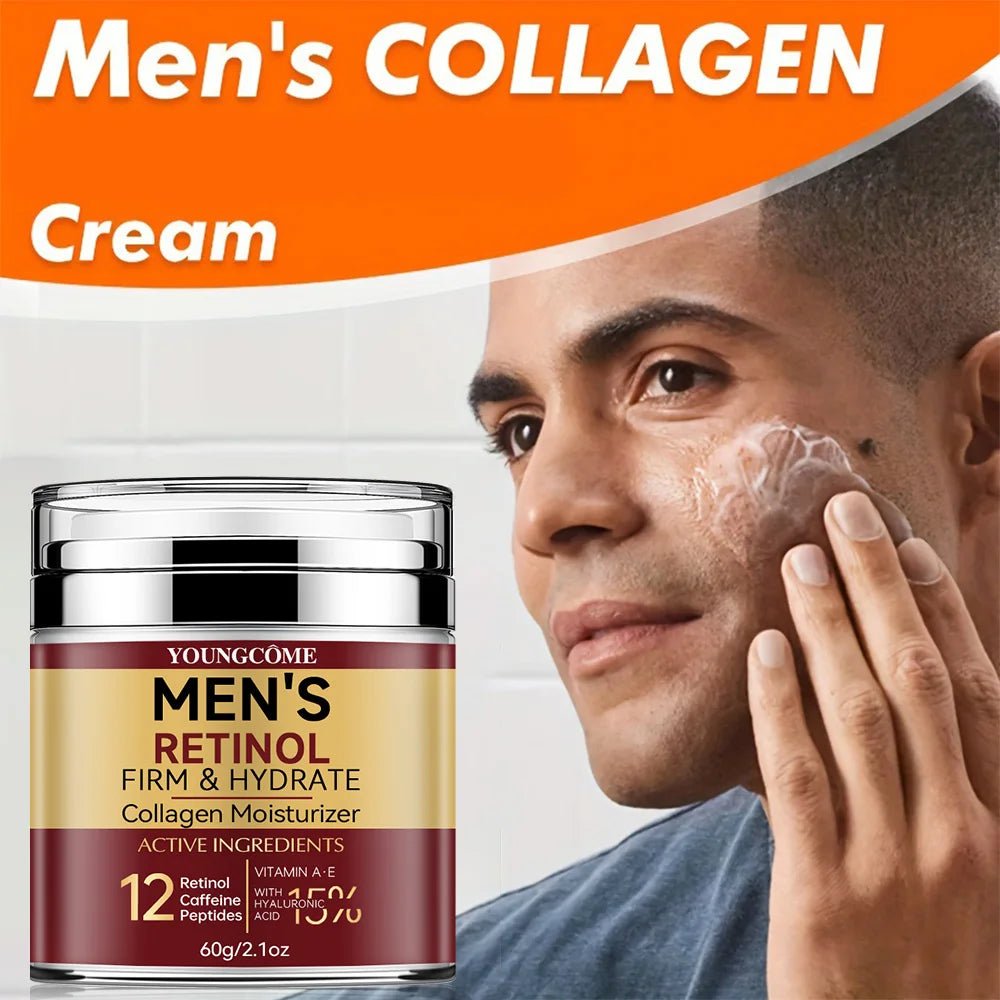 Crème pour le visage raffermissante au rétinol pour homme, soin de la peau, hydratant, au collagène, éclaircissant, lisse, déformable, traitement - FATAONCrème pour le visage raffermissante au rétinol pour homme, soin de la peau, hydratant, au collagène, éclaircissant, lisse, déformable, traitementBeauté HommeFATAON