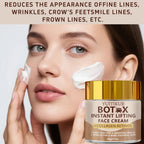 Crème pour le visage YUITIKUE Botax - Effet liftant instantané - Avec collagène et rétinol - Hydrate et lisse la peau en profondeur - 60g - FATAONCrème pour le visage YUITIKUE Botax - Effet liftant instantané - Avec collagène et rétinol - Hydrate et lisse la peau en profondeur - 60gBeauty & CosmétiquesFATAON