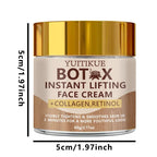 Crème pour le visage YUITIKUE Botax - Effet liftant instantané - Avec collagène et rétinol - Hydrate et lisse la peau en profondeur - 60g - FATAONCrème pour le visage YUITIKUE Botax - Effet liftant instantané - Avec collagène et rétinol - Hydrate et lisse la peau en profondeur - 60gBeauty & CosmétiquesFATAON