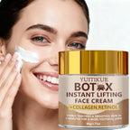Crème pour le visage YUITIKUE Botax - Effet liftant instantané - Avec collagène et rétinol - Hydrate et lisse la peau en profondeur - 60g - FATAONCrème pour le visage YUITIKUE Botax - Effet liftant instantané - Avec collagène et rétinol - Hydrate et lisse la peau en profondeur - 60gBeauty & CosmétiquesFATAON