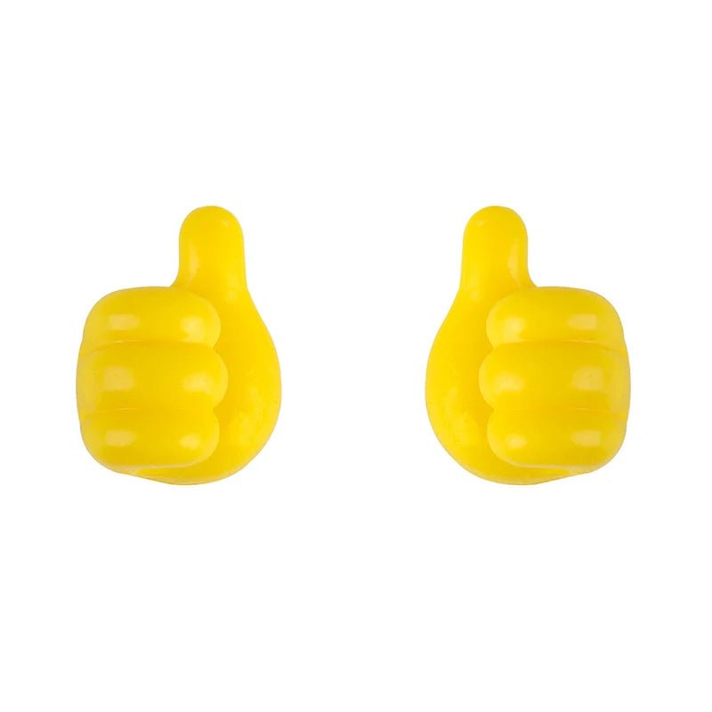 Crochet de décoration murale auto-adhésif en Silicone, 2 pièces, crochet créatif pour clé à pouce, Clip de câble de données pour maison/bureau, organisateur de bureau en fil - FATAONCrochet de décoration murale auto-adhésif en Silicone, 2 pièces, crochet créatif pour clé à pouce, Clip de câble de données pour maison/bureau, organisateur de bureau en filSolutions MaisonFATAON
