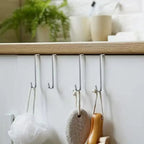 Crochets de porte pour salle de bain, serviettes de cuisine, chapeaux, organisateur suspendu, crochets polyvalents, 8 pièces - FATAONCrochets de porte pour salle de bain, serviettes de cuisine, chapeaux, organisateur suspendu, crochets polyvalents, 8 piècesSolutions MaisonFATAON