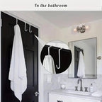 Crochets de porte pour salle de bain, serviettes de cuisine, chapeaux, organisateur suspendu, crochets polyvalents, 8 pièces - FATAONCrochets de porte pour salle de bain, serviettes de cuisine, chapeaux, organisateur suspendu, crochets polyvalents, 8 piècesSolutions MaisonFATAON