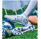 Cross-Border Amazon High-Top Soccer Shoes for Boys and Adults, Long-Spiked Tf Cleats, Competition Children's Training Soccer Shoes - FATAONCross-Border Amazon High-Top Soccer Shoes for Boys and Adults, Long-Spiked Tf Cleats, Competition Children's Training Soccer ShoesFitness & SportFATAON