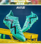 Cross-Border Amazon High-Top Soccer Shoes for Boys and Adults, Long-Spiked Tf Cleats, Competition Children's Training Soccer Shoes - FATAONCross-Border Amazon High-Top Soccer Shoes for Boys and Adults, Long-Spiked Tf Cleats, Competition Children's Training Soccer ShoesFitness & SportFATAON