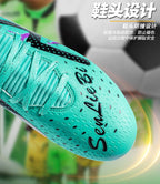 Cross-Border Amazon High-Top Soccer Shoes for Boys and Adults, Long-Spiked Tf Cleats, Competition Children's Training Soccer Shoes - FATAONCross-Border Amazon High-Top Soccer Shoes for Boys and Adults, Long-Spiked Tf Cleats, Competition Children's Training Soccer ShoesFitness & SportFATAON