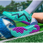 Cross-Border Amazon High-Top Soccer Shoes for Boys and Adults, Long-Spiked Tf Cleats, Competition Children's Training Soccer Shoes - FATAONCross-Border Amazon High-Top Soccer Shoes for Boys and Adults, Long-Spiked Tf Cleats, Competition Children's Training Soccer ShoesFitness & SportFATAON