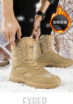 Cross-Border Large Size New Korean Style Fashionable Warm Casual Fleece-Lined Outdoor Jungle Combat Boots Work Boots Trendyy Men's Shoes - FATAONCross-Border Large Size New Korean Style Fashionable Warm Casual Fleece-Lined Outdoor Jungle Combat Boots Work Boots Trendyy Men's ShoesMode HommeFATAON