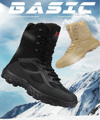 Cross-Border Large Size New Korean Style Fashionable Warm Casual Fleece-Lined Outdoor Jungle Combat Boots Work Boots Trendyy Men's Shoes - FATAONCross-Border Large Size New Korean Style Fashionable Warm Casual Fleece-Lined Outdoor Jungle Combat Boots Work Boots Trendyy Men's ShoesMode HommeFATAON
