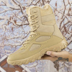 Cross-Border Large Size New Korean Style Fashionable Warm Casual Fleece-Lined Outdoor Jungle Combat Boots Work Boots Trendyy Men's Shoes - FATAONCross-Border Large Size New Korean Style Fashionable Warm Casual Fleece-Lined Outdoor Jungle Combat Boots Work Boots Trendyy Men's ShoesMode HommeFATAON