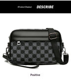Cross - border New Niche Men's Backpack Shoulder Crossbody Bag Trendy Casual Fashion PU Waterproof Small Square Spring 2026 Street - FATAONCross - border New Niche Men's Backpack Shoulder Crossbody Bag Trendy Casual Fashion PU Waterproof Small Square Spring 2026 StreetMode & AccessoiresFATAON