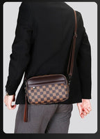 Cross - border New Niche Men's Backpack Shoulder Crossbody Bag Trendy Casual Fashion PU Waterproof Small Square Spring 2026 Street - FATAONCross - border New Niche Men's Backpack Shoulder Crossbody Bag Trendy Casual Fashion PU Waterproof Small Square Spring 2026 StreetMode & AccessoiresFATAON