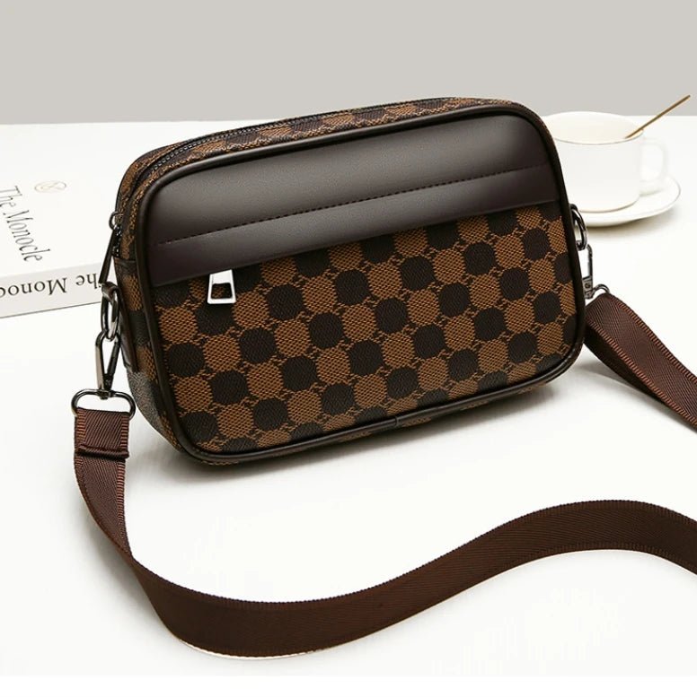 Cross - border New Niche Men's Backpack Shoulder Crossbody Bag Trendy Casual Fashion PU Waterproof Small Square Spring 2026 Street - FATAONCross - border New Niche Men's Backpack Shoulder Crossbody Bag Trendy Casual Fashion PU Waterproof Small Square Spring 2026 StreetMode & AccessoiresFATAON