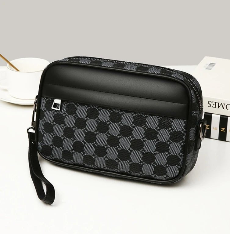 Cross - border New Niche Men's Backpack Shoulder Crossbody Bag Trendy Casual Fashion PU Waterproof Small Square Spring 2026 Street - FATAONCross - border New Niche Men's Backpack Shoulder Crossbody Bag Trendy Casual Fashion PU Waterproof Small Square Spring 2026 StreetMode & AccessoiresFATAON