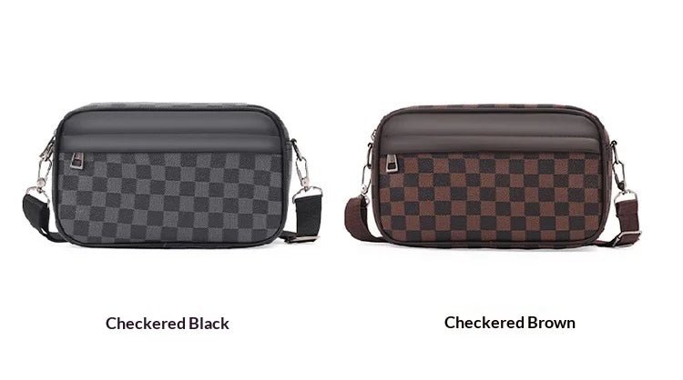 Cross - border New Niche Men's Backpack Shoulder Crossbody Bag Trendy Casual Fashion PU Waterproof Small Square Spring 2026 Street - FATAONCross - border New Niche Men's Backpack Shoulder Crossbody Bag Trendy Casual Fashion PU Waterproof Small Square Spring 2026 StreetMode & AccessoiresFATAON