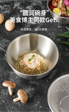 Cross-border Stainless Steel Thickened Vegetable Washing Basin Draining Basket Household Kitchen Rice Washing Artifact Vegetable Washing Basin Rice Washing Sieve Rice Washing Basin - FATAONCross-border Stainless Steel Thickened Vegetable Washing Basin Draining Basket Household Kitchen Rice Washing Artifact Vegetable Washing Basin Rice Washing Sieve Rice Washing BasinSolutions MaisonFATAON