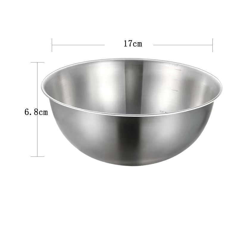 Cross-border Stainless Steel Thickened Vegetable Washing Basin Draining Basket Household Kitchen Rice Washing Artifact Vegetable Washing Basin Rice Washing Sieve Rice Washing Basin - FATAONCross-border Stainless Steel Thickened Vegetable Washing Basin Draining Basket Household Kitchen Rice Washing Artifact Vegetable Washing Basin Rice Washing Sieve Rice Washing BasinSolutions MaisonFATAON