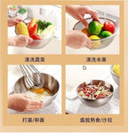 Cross-border Stainless Steel Thickened Vegetable Washing Basin Draining Basket Household Kitchen Rice Washing Artifact Vegetable Washing Basin Rice Washing Sieve Rice Washing Basin - FATAONCross-border Stainless Steel Thickened Vegetable Washing Basin Draining Basket Household Kitchen Rice Washing Artifact Vegetable Washing Basin Rice Washing Sieve Rice Washing BasinSolutions MaisonFATAON