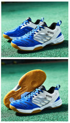 Cross-border Trade Men's and Women's Badminton Shoes Beef Sole Breathable Shock Absorption Table Tennis Shoes volleyball shoes tennis shoes large size 48 - FATAONCross-border Trade Men's and Women's Badminton Shoes Beef Sole Breathable Shock Absorption Table Tennis Shoes volleyball shoes tennis shoes large size 48Mode HommeFATAON