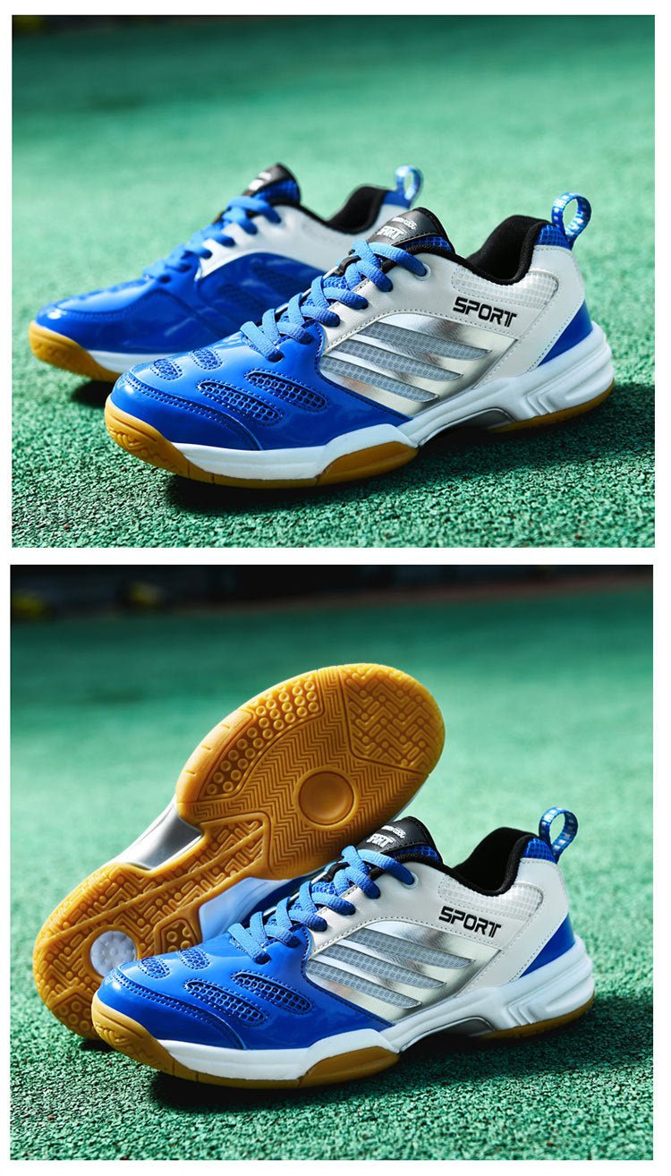 Cross-border Trade Men's and Women's Badminton Shoes Beef Sole Breathable Shock Absorption Table Tennis Shoes volleyball shoes tennis shoes large size 48 - FATAONCross-border Trade Men's and Women's Badminton Shoes Beef Sole Breathable Shock Absorption Table Tennis Shoes volleyball shoes tennis shoes large size 48Mode HommeFATAON
