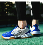 Cross-border Trade Men's and Women's Badminton Shoes Beef Sole Breathable Shock Absorption Table Tennis Shoes volleyball shoes tennis shoes large size 48 - FATAONCross-border Trade Men's and Women's Badminton Shoes Beef Sole Breathable Shock Absorption Table Tennis Shoes volleyball shoes tennis shoes large size 48Mode HommeFATAON