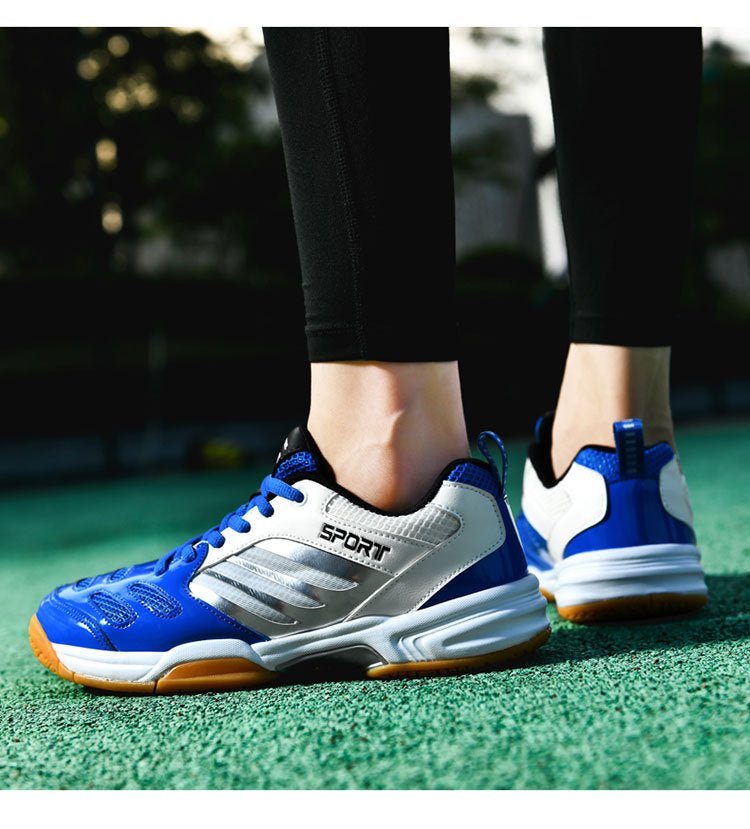 Cross-border Trade Men's and Women's Badminton Shoes Beef Sole Breathable Shock Absorption Table Tennis Shoes volleyball shoes tennis shoes large size 48 - FATAONCross-border Trade Men's and Women's Badminton Shoes Beef Sole Breathable Shock Absorption Table Tennis Shoes volleyball shoes tennis shoes large size 48Mode HommeFATAON