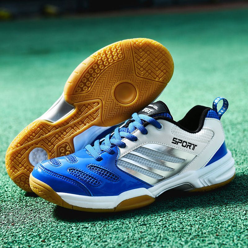 Cross-border Trade Men's and Women's Badminton Shoes Beef Sole Breathable Shock Absorption Table Tennis Shoes volleyball shoes tennis shoes large size 48 - FATAONCross-border Trade Men's and Women's Badminton Shoes Beef Sole Breathable Shock Absorption Table Tennis Shoes volleyball shoes tennis shoes large size 48Mode HommeFATAON